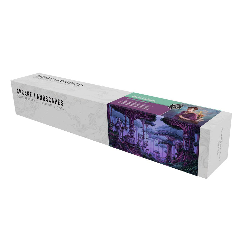 Curator - Arcane Landscapes - The Mezzanines Desk Mat - Gaming Accessory