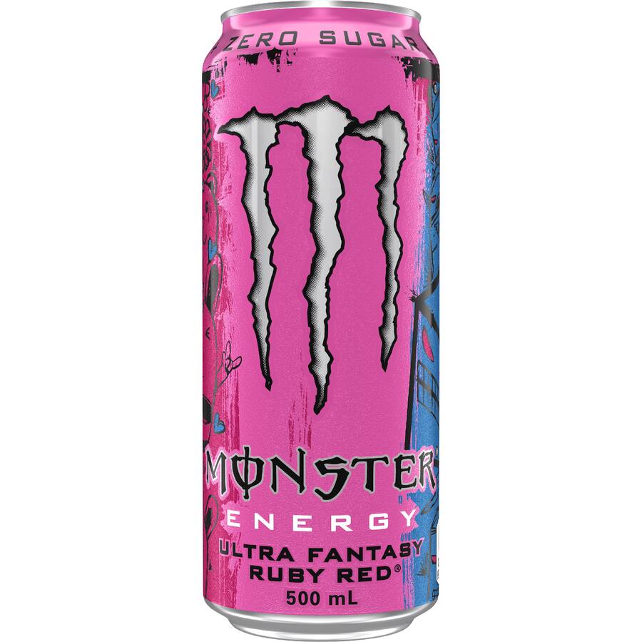 Monster Ultra Energy Drink Ruby Red - Can 500mL