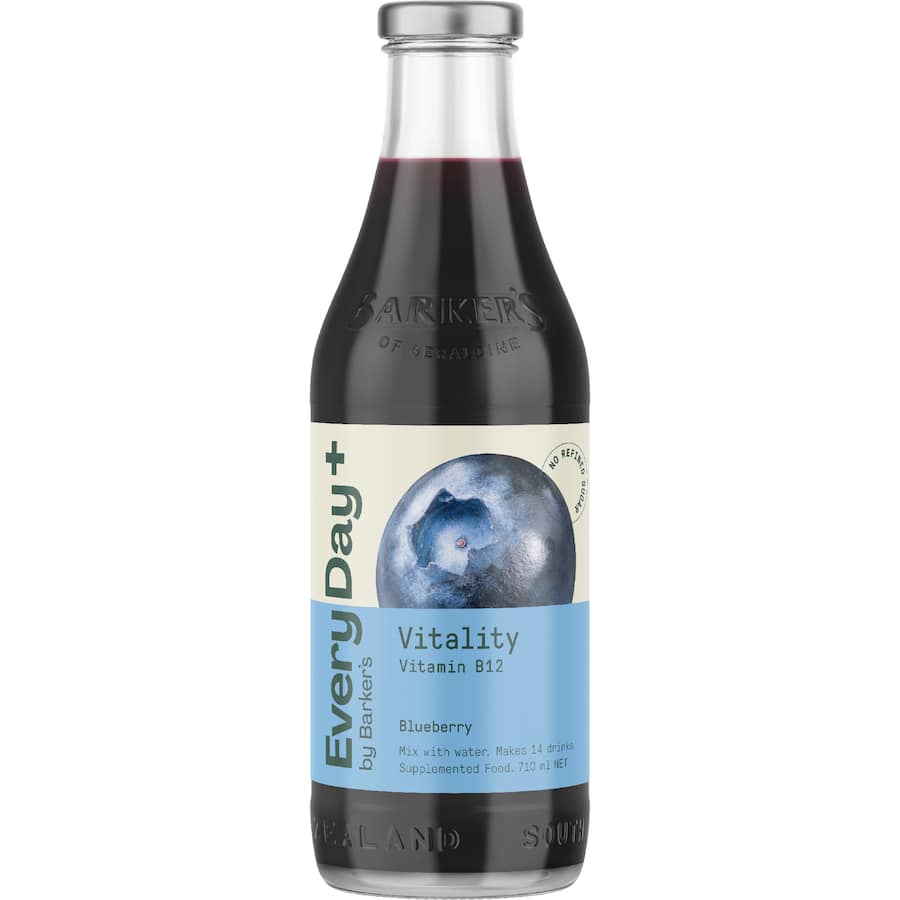 Barker's Syrup Immunity, Blueberry 710mL