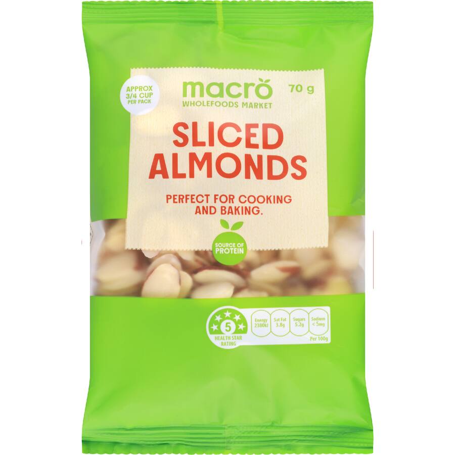 Macro Almond Slices - 70g