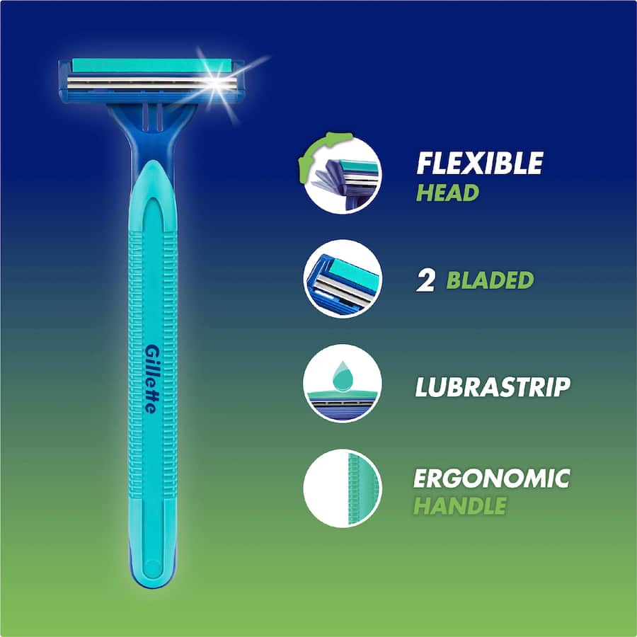 Gillette Blue Ii Razor 24 pack