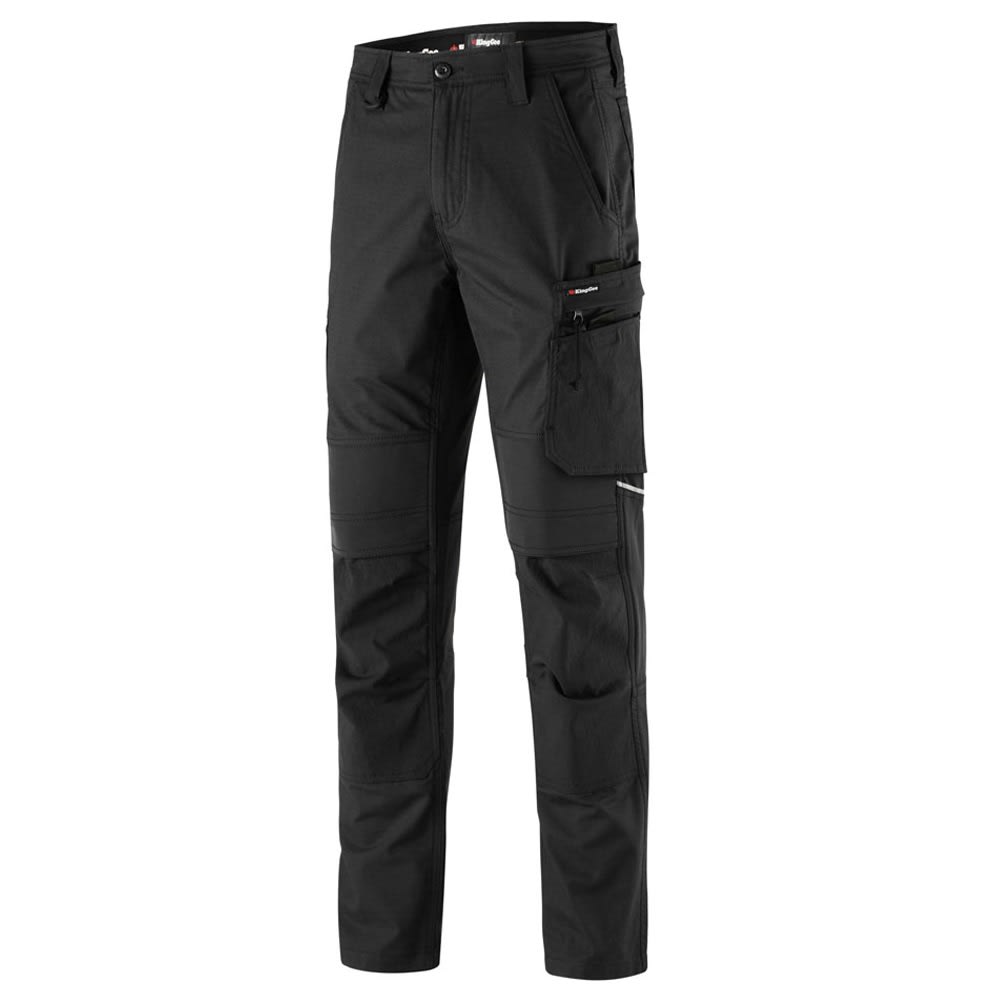 KingGee, Stretch Ripstop Quantum Pant, K13003 - Black - 92