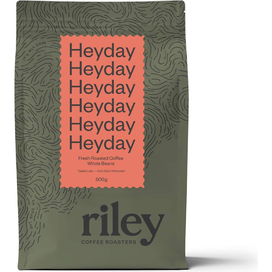 Riley Coffee Beans Heyday 500g
