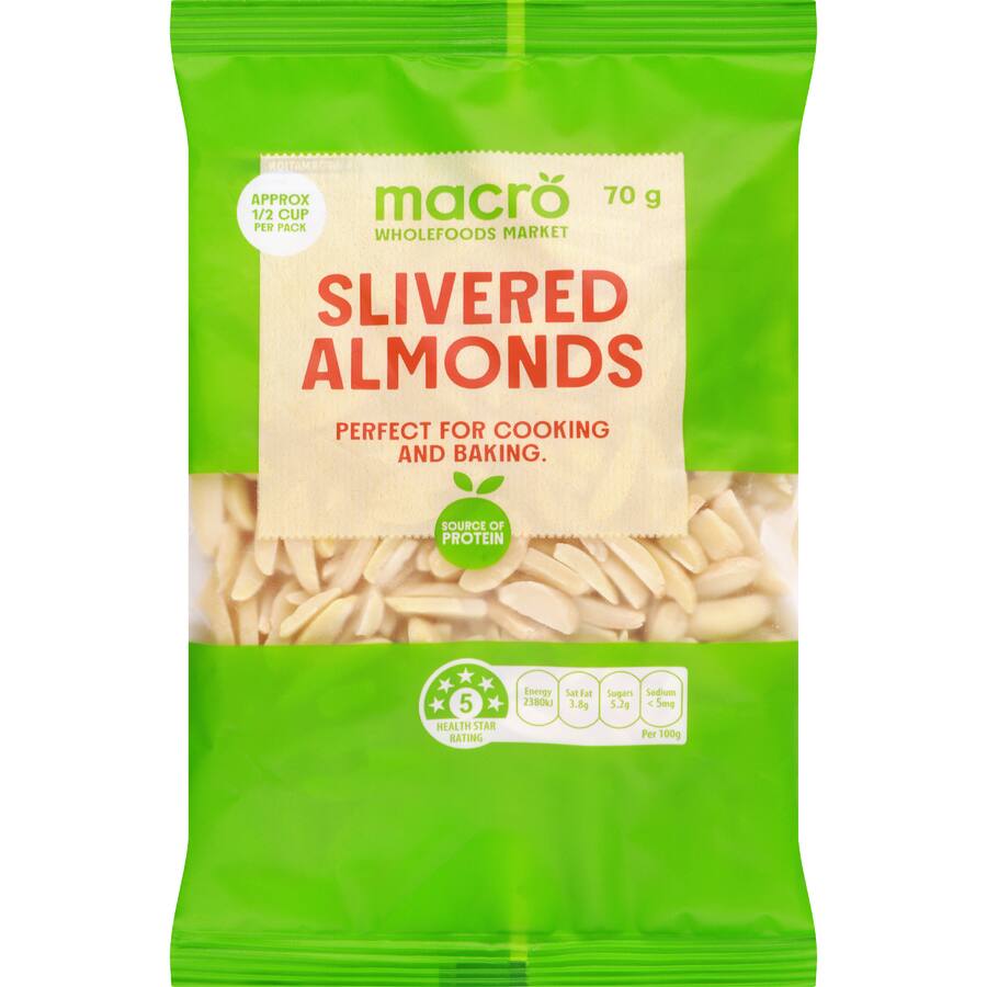 Macro Almond Slivers - 70g