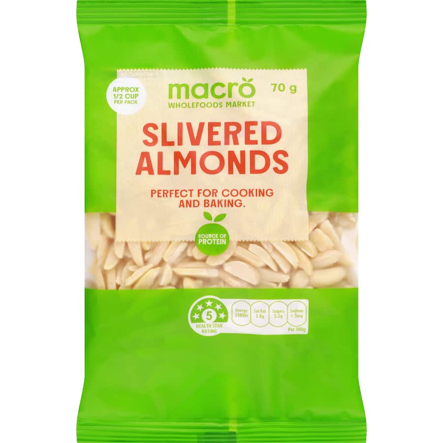 Macro Almond Slivers - 70g