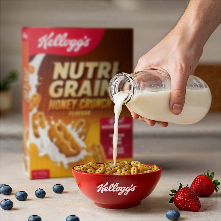 Kellogg's Cereal Nutrigrain Honey - 435g