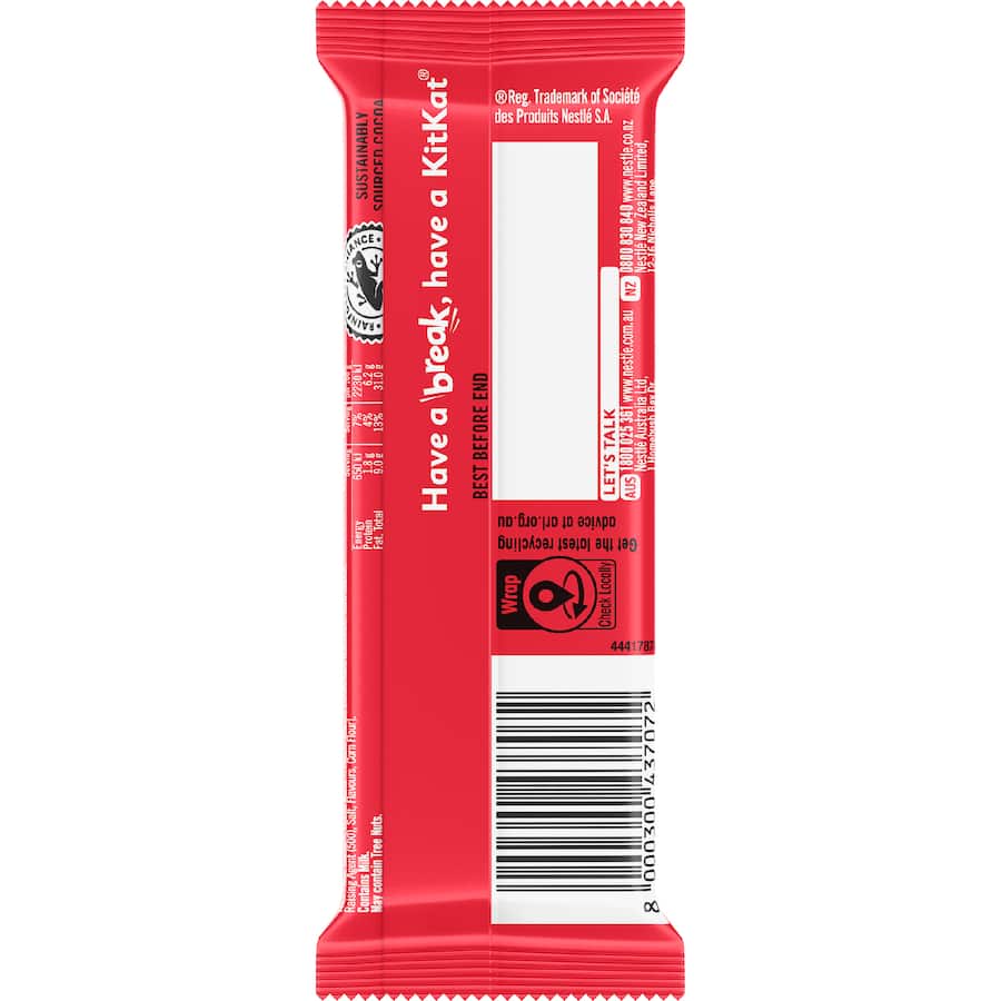 Kit Kat Chocolate Bar Santa - 29g