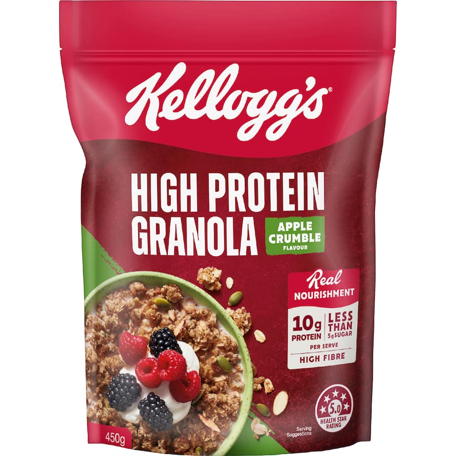 Kelloggs Granola High Protein Apple Crumble 450g