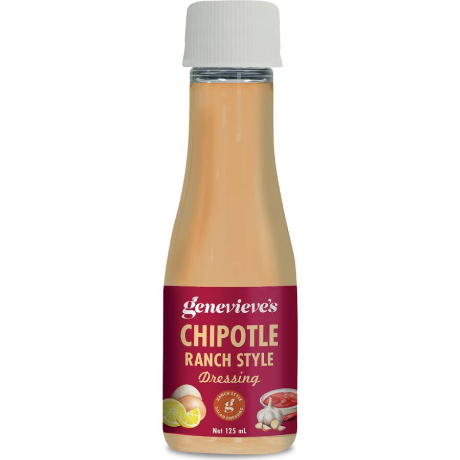 Genevieves Chipotle Salad Dressing Ranch Style - 125mL