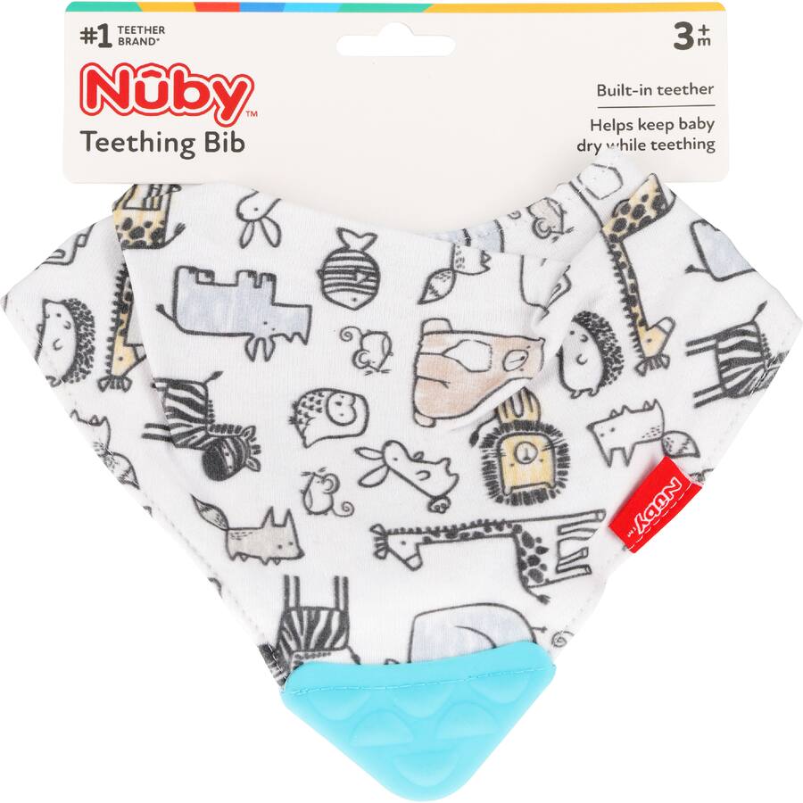 Nuby Bandana Bib With Teething Corner
