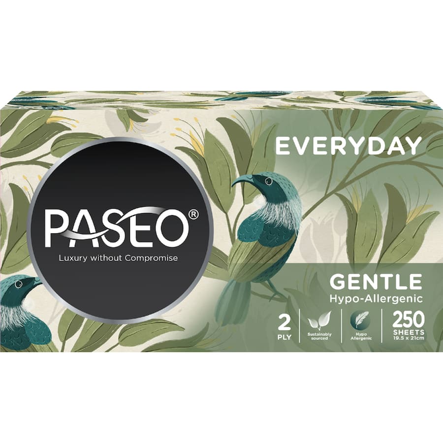 Paseo Facial Tissue 250 pack