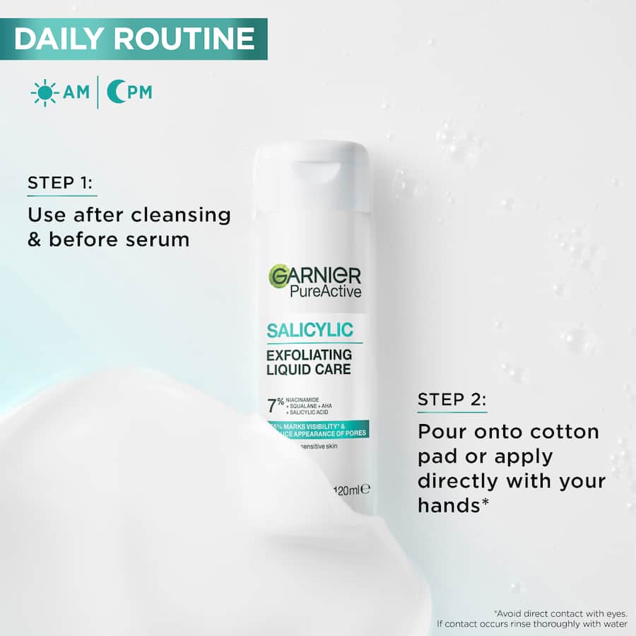 Garnier Facial Exfoliator Pure Active Exfoliating Care - 120mL