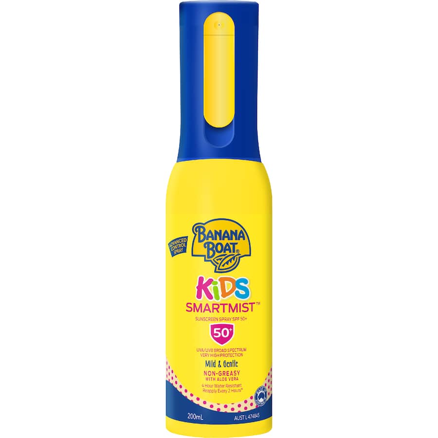 Banana Boat Kids Sunscreen Smartmist Spf50 - 200mL
