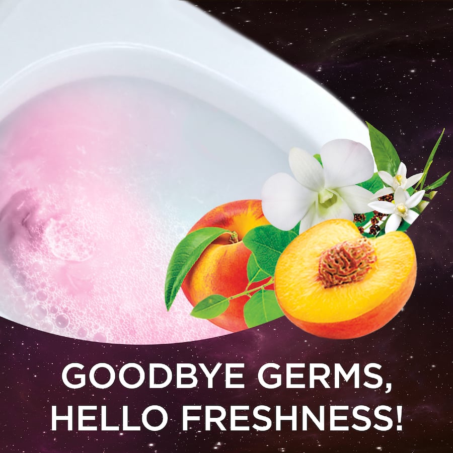 Duck Toilet Cleaner Action Burst Cosmic Peach 500mL