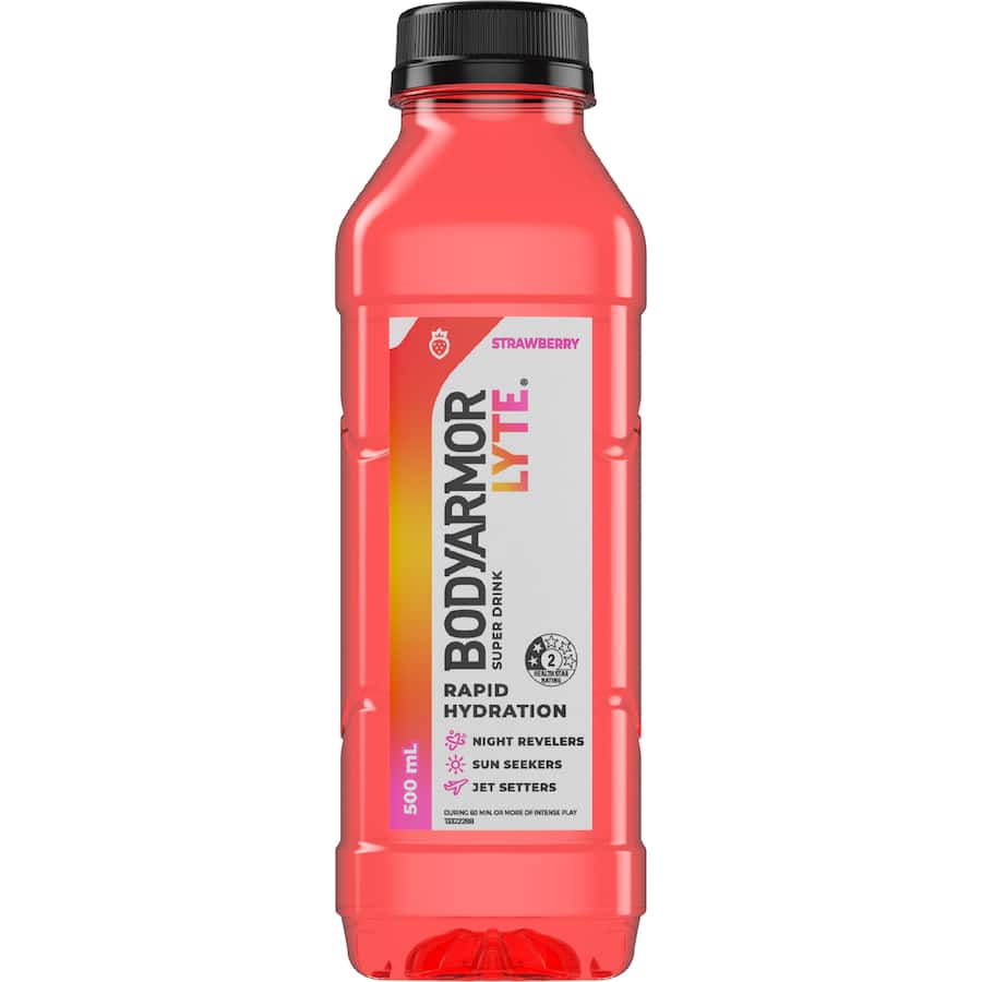 Bodyarmor Sports Drinks Lyte Strawberry - 500mL