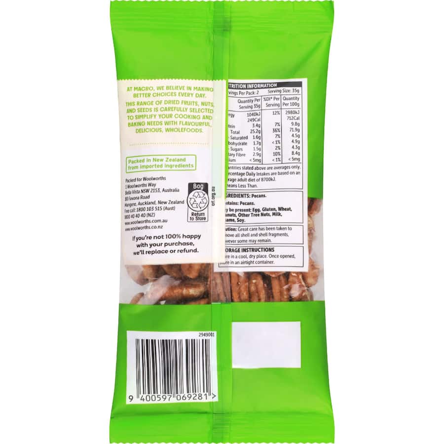 Macro Pecans 70g