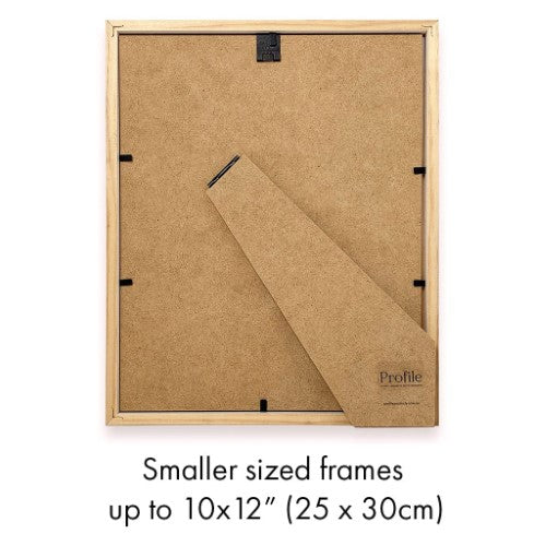 Profile - Elegant White Poster Picture Frame - A4 (21x30cm) Unmatted