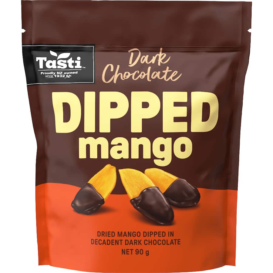 Tasti Dried Mango Dark Chocolate Dipped - 90g
