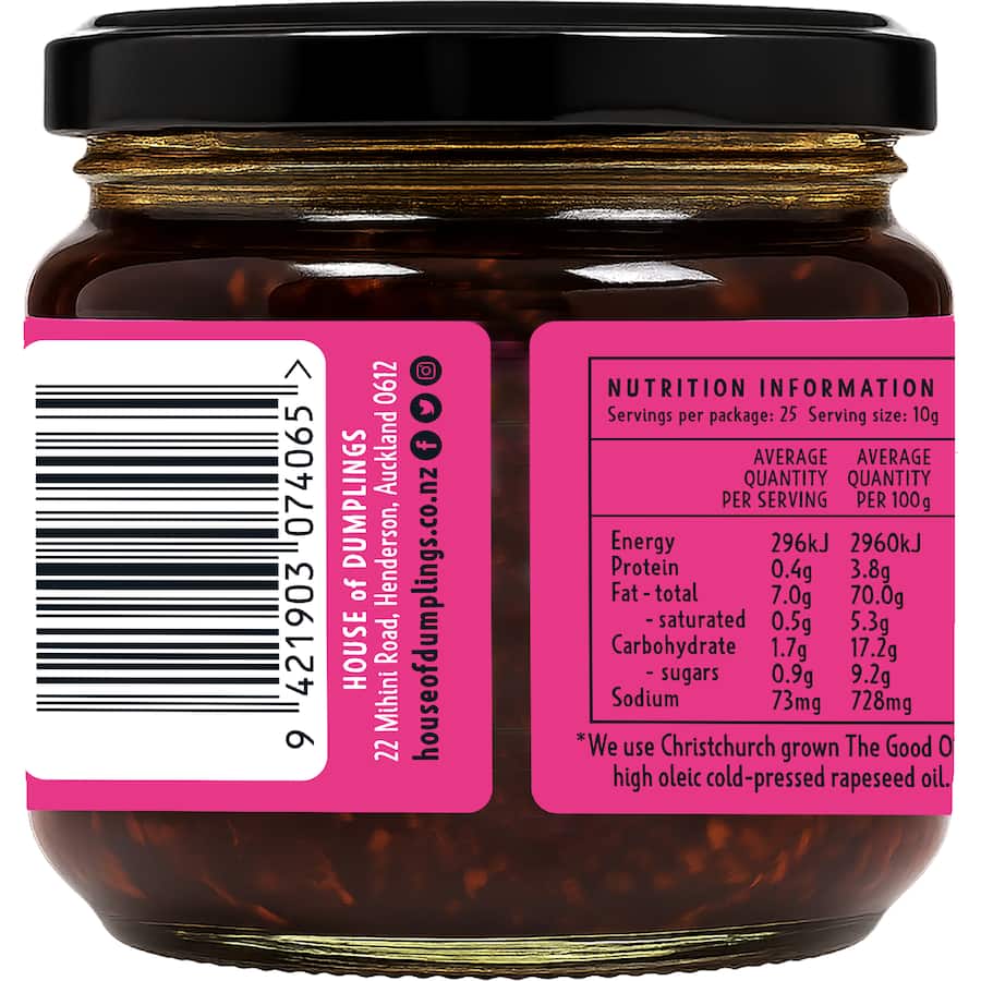 House Of Dumplings Chilli Crunch - 250g