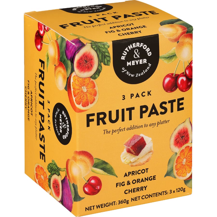 Rutherford & Meyer Fruit Paste - 3 pack 360g