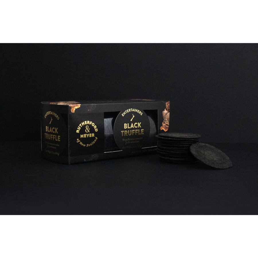 Rutherford & Meyer Crackers Black Wafer - 100g