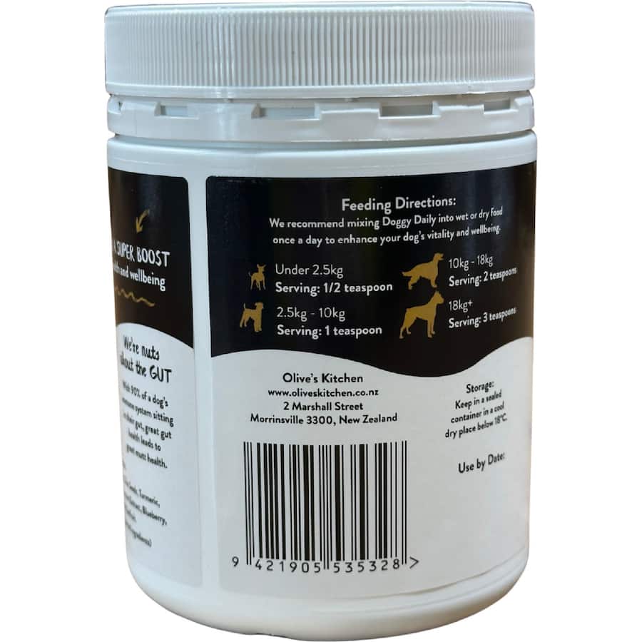 Olive's Kitchen Doggy Daily Senior Supplement 250g