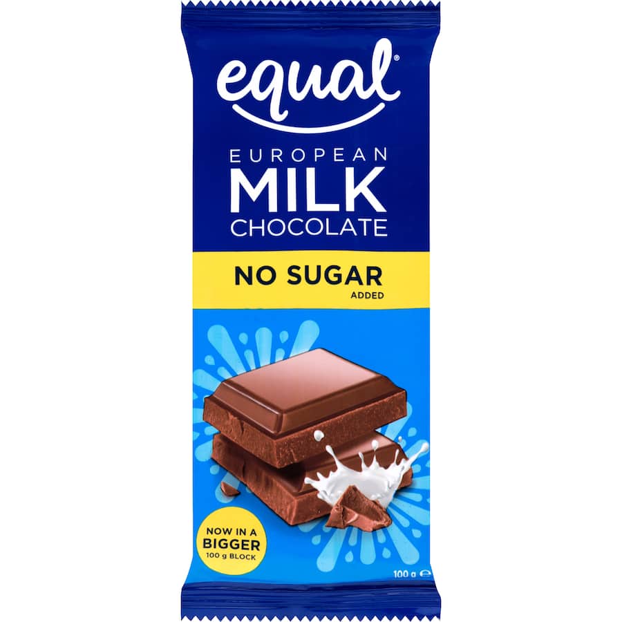 Equal Chocolate Block Milk Chocolate - 100g