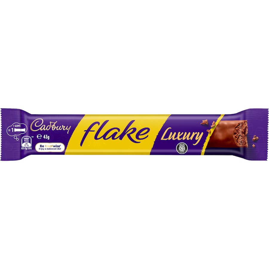 Cadbury Chocolate Bar Flake Luxury - 43g
