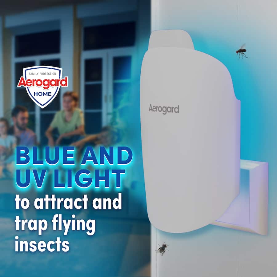 Aerogard Home Flying Insect Light Trap Refill Box 2pack