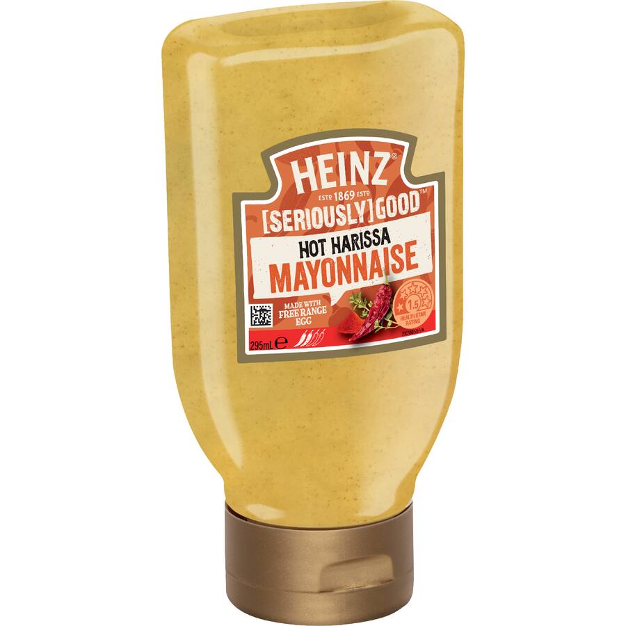 Heinz Seriously Good Mayonnaise Spicy Harissa - 295mL