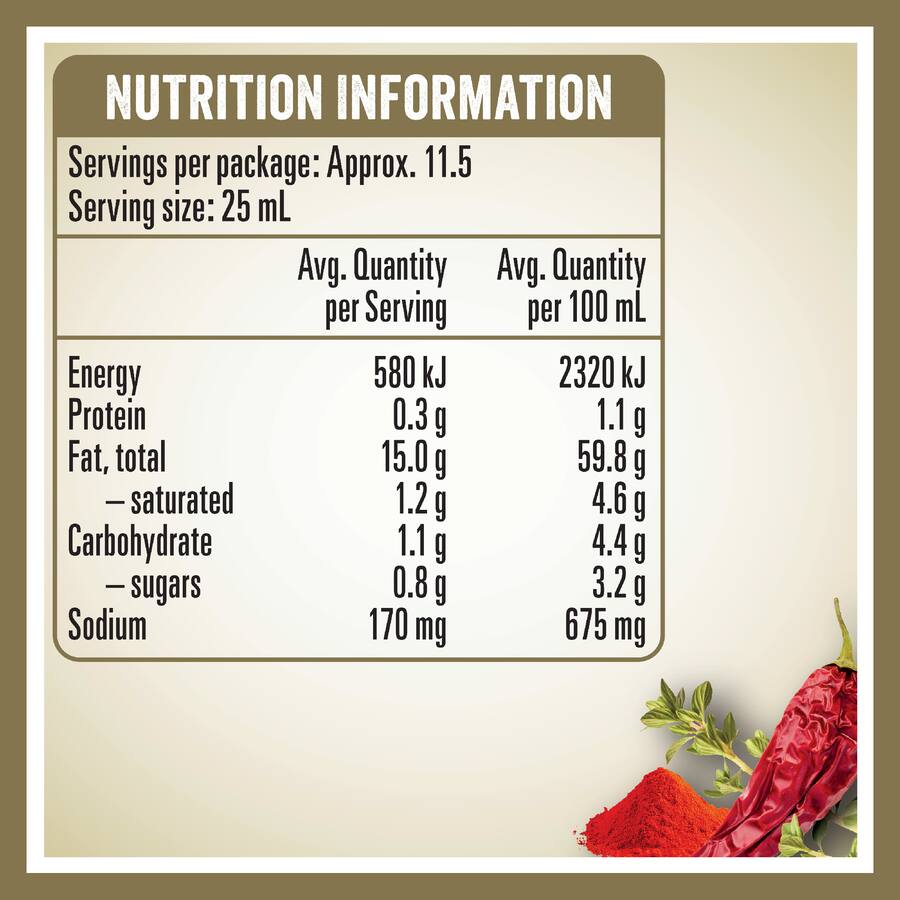 Heinz Seriously Good Mayonnaise Spicy Harissa - 295mL