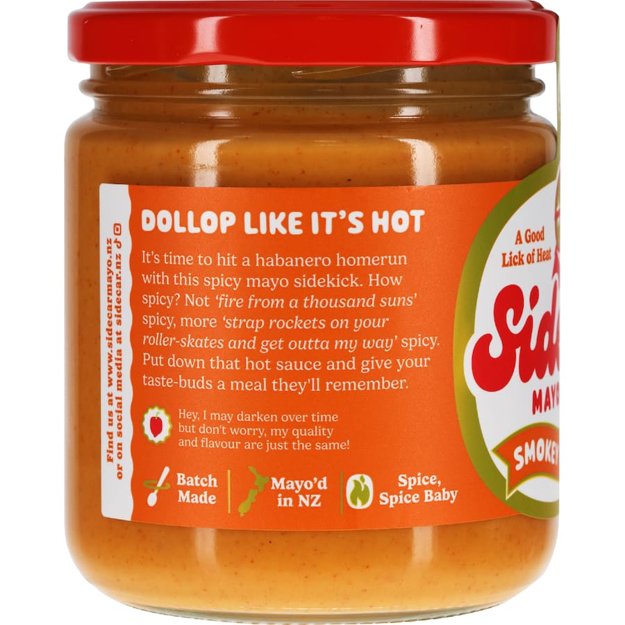 Sidecar Mayonnaise Smokey Habanero - 405g