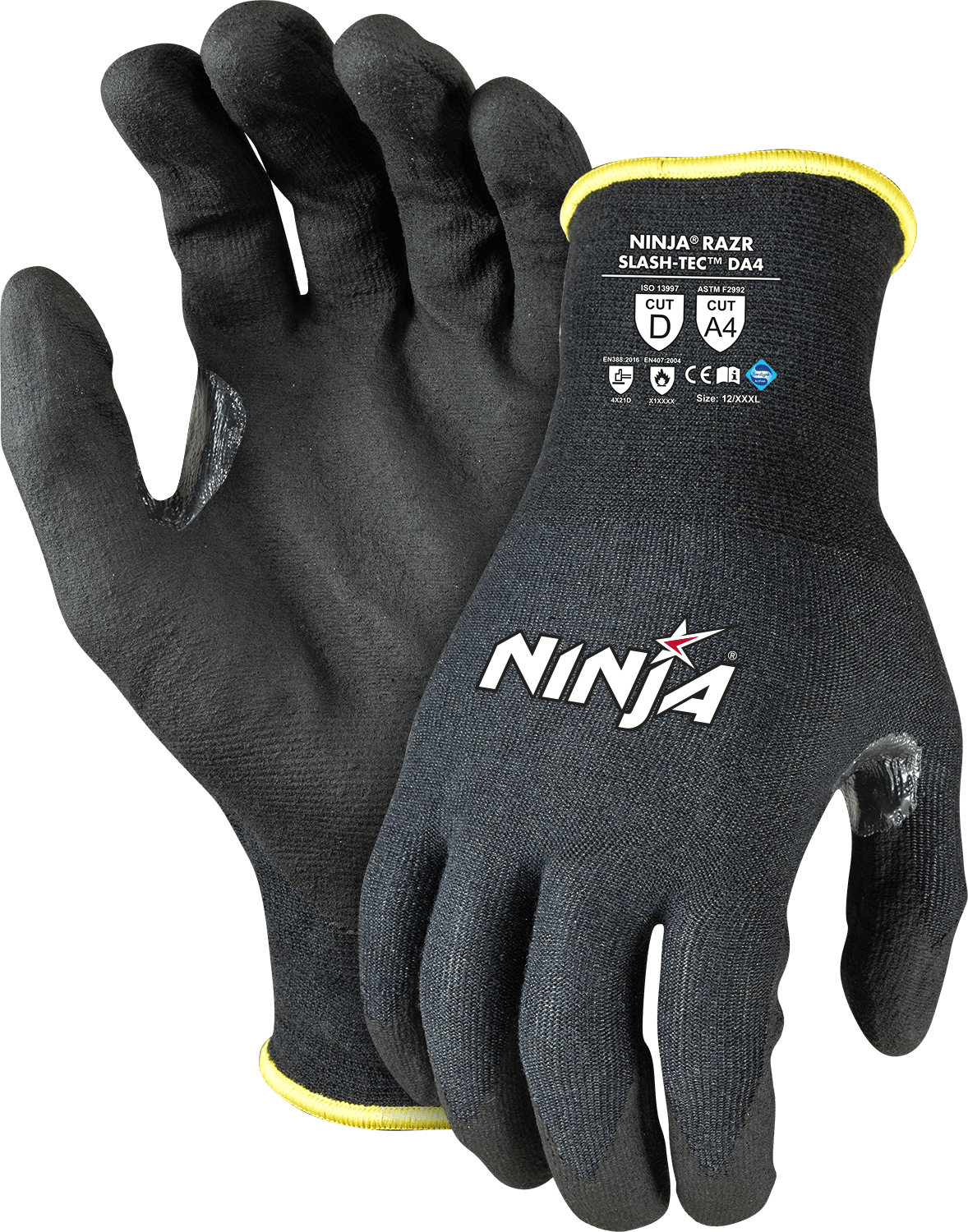 NINJA RAZR Slash-Tec DA4 Gloves (Pair) - Standard - 09