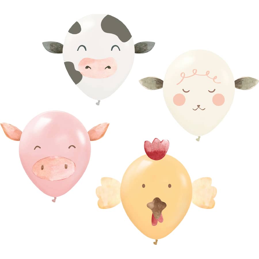 Whiz Pop Bang Balloons With Cut Outs 6pack
