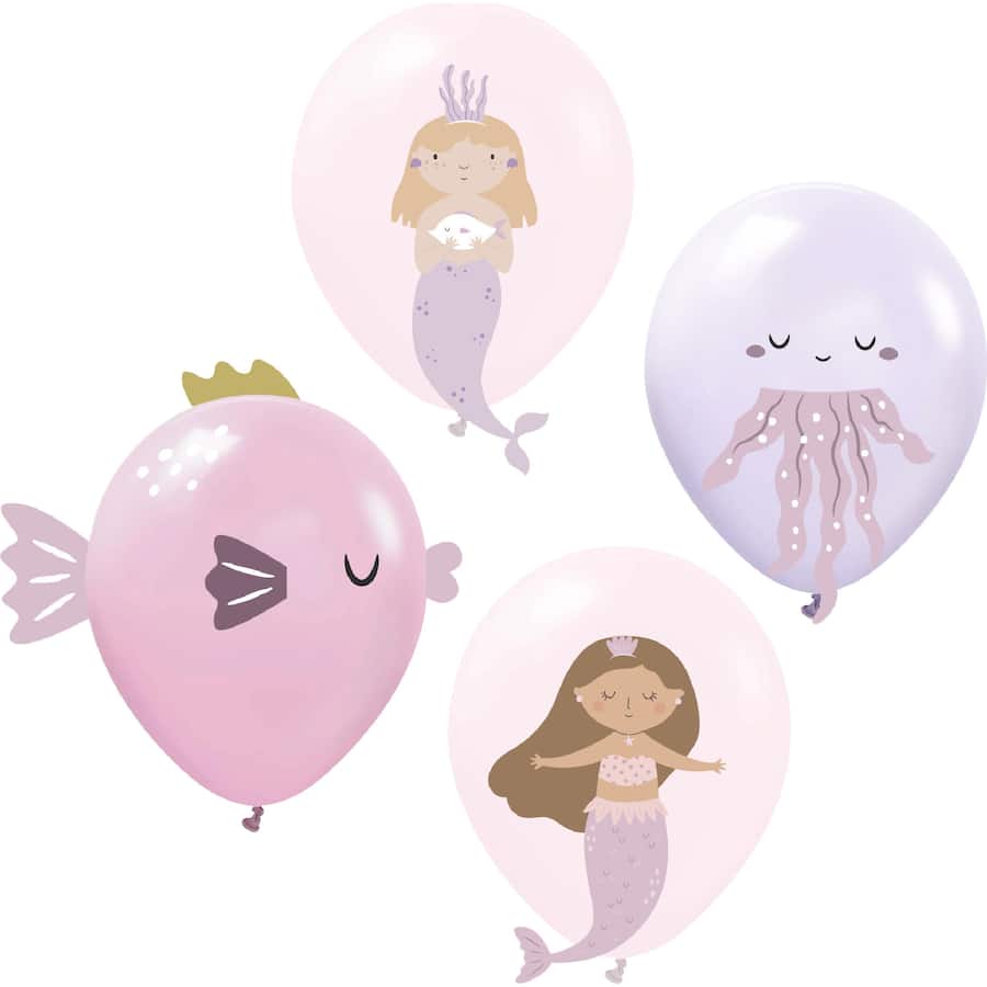Whiz Pop Bang Balloons With Cut Outs 6pack