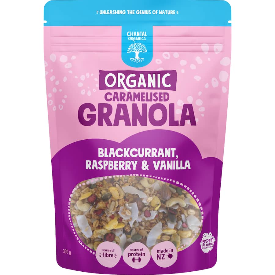 Chantal Organics Granola Blackcurrant Raspberry - 350g
