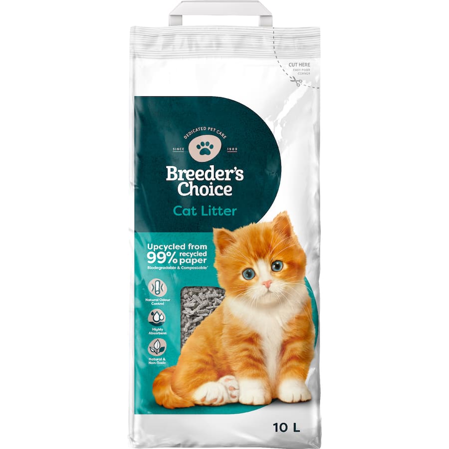 Breeder Choice Cat Litter - 10L