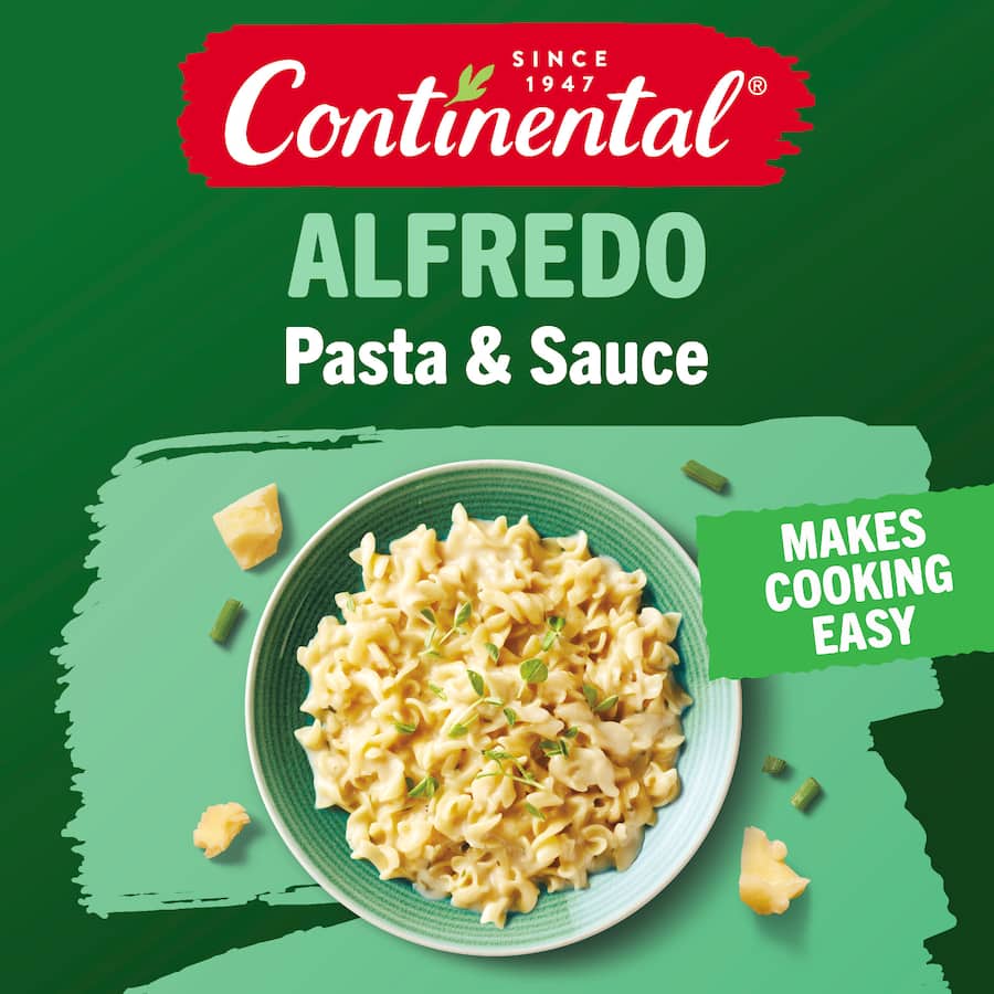 Continental Pasta & Sauce Alfredo - 80g