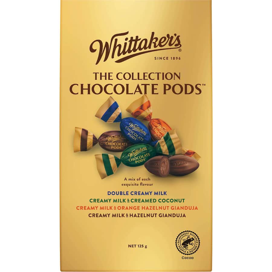 Whittakers Chocolate Snack Pods Assortment 125g