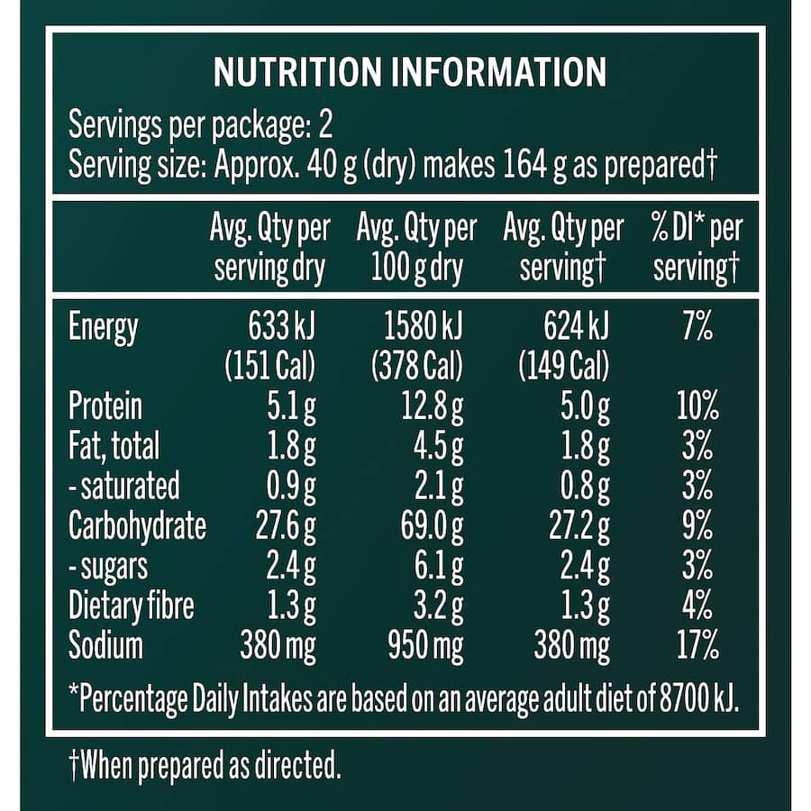 Continental Pasta & Sauce Cheesy Nachos - 80g