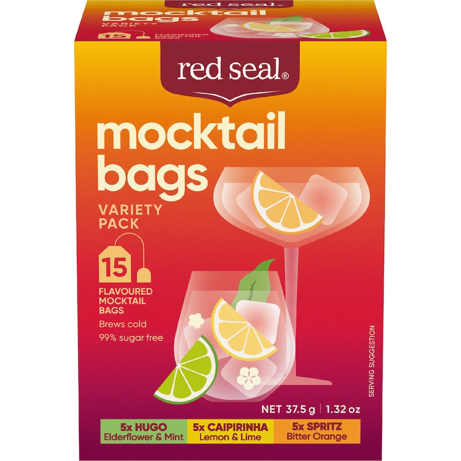Red Seal Tea Bags Mocktail Variety - 15 pack 37.5g