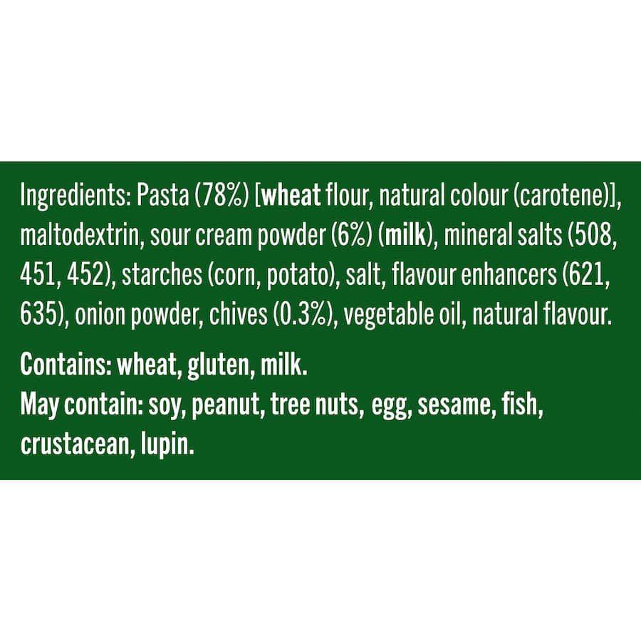 Continental Pasta & Sauce Sour Cream & Chives - 145g