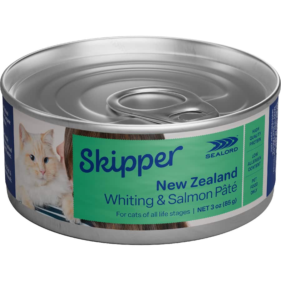 Sealord Skipper Wet Cat Food Whiting & Salmon 85g