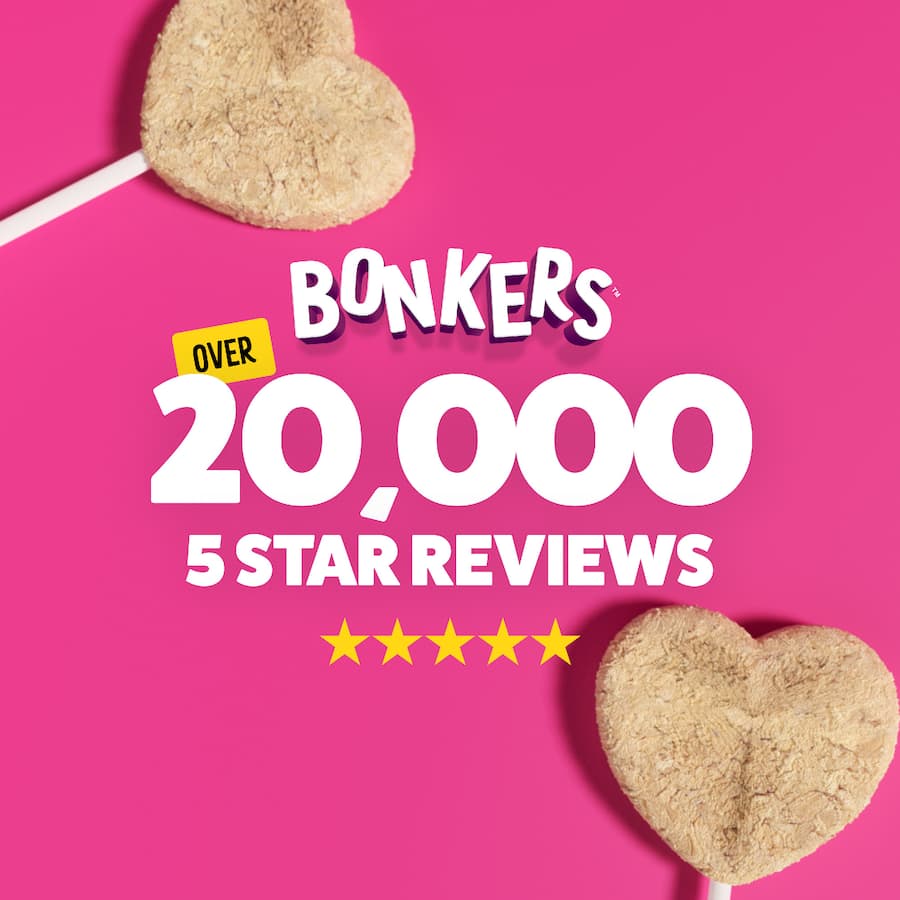 Bonkers Purrpops Wet Cat Food Dried Chicken 4 pack 5.6g