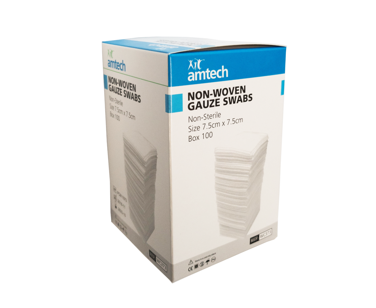 Wound Cleaning Swabs 75mm x 75mm Pack of 16