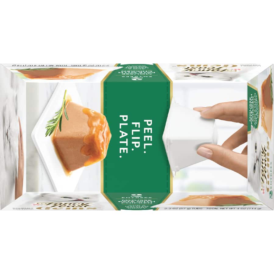 Fancy Feast Gems Wet Cat Food Mousse Pate With Chicken Box 114g