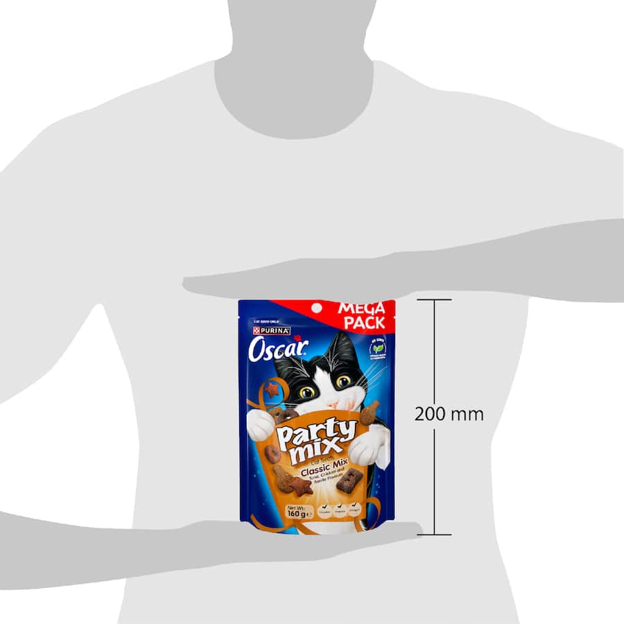 Oscar Party Mix Classic Cat Treats Tuna, Chicken & Bonito 160g