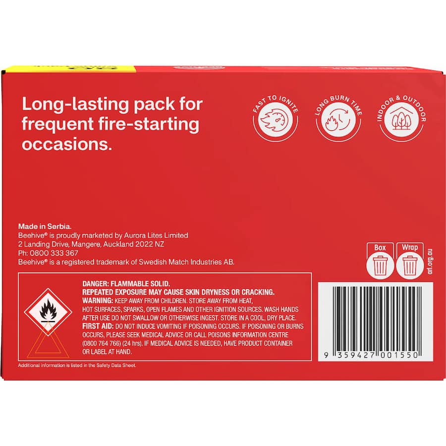 Beehive Firelighters Value Pack 80pack