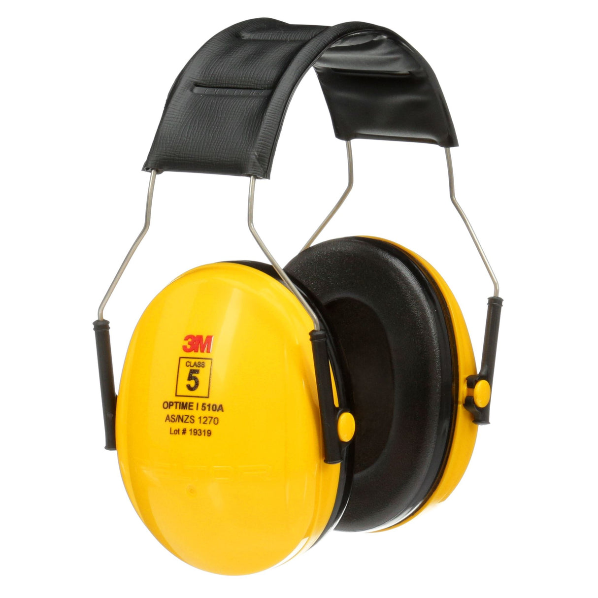 3M PELTOR Optime I Headband Earmuff H510A Yellow