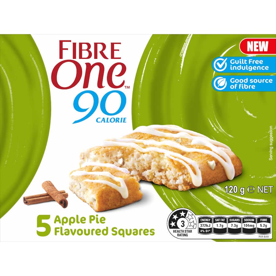 Fibre One Cake Bars Apple Pie 5 pack 120g